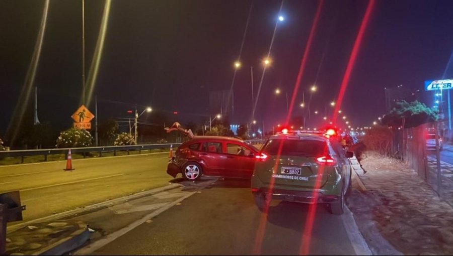 Hombre muere atropellado tras ser protagonista de un choque en Maipú