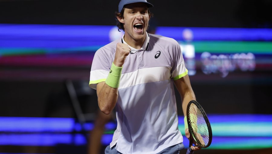 Nicolás Jarry avanzó a las semifinales del Chile Open tras derrotar a Yannick Hanfmann