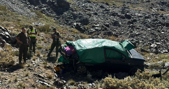 Trágico accidente en Los Andes deja como saldo dos personas muertas