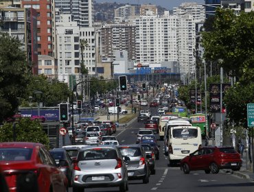 Proyectan aumento del 30% en el parque automotriz de la región de Valparaíso durante este «Súper Lunes»
