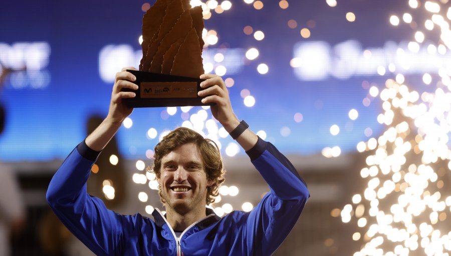 ATP oficializa el gran ascenso de Nicolás Jarry tras quedarse con el Chile Open