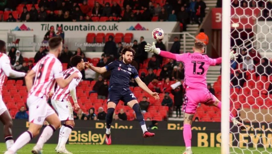 Ben Brereton anotó en la derrota del Blackburn Rovers ante Stoke City por la Championship inglesa