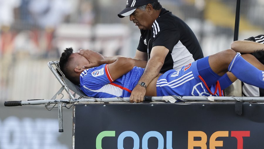 La U confirma grave lesión de José Castro en el Superclásico: deberá pasar por el quirófano