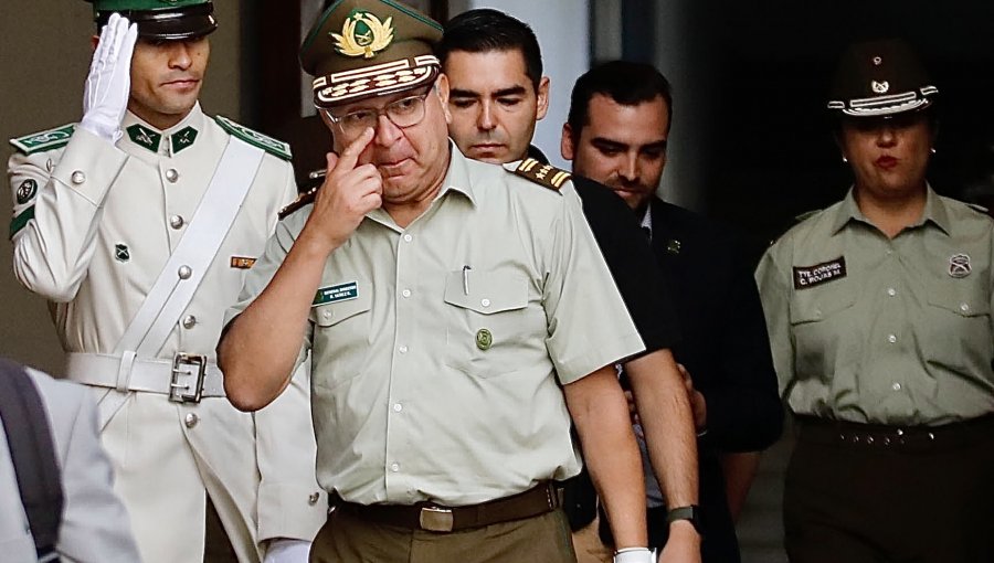 General de Carabineros tras ser citado a La Moneda por emplazamiento al Congreso: "Hay que preocuparse del fondo"