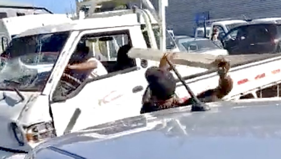 Los detalles de la brutal riña que protagonizaron dos fleteros en estacionamiento en Viña del Mar