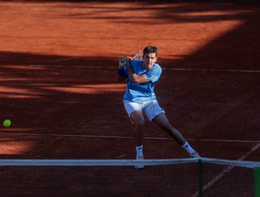 Tomás Barrios debutó con gran triunfo y avanzó a octavos del Challenger de Viña del Mar