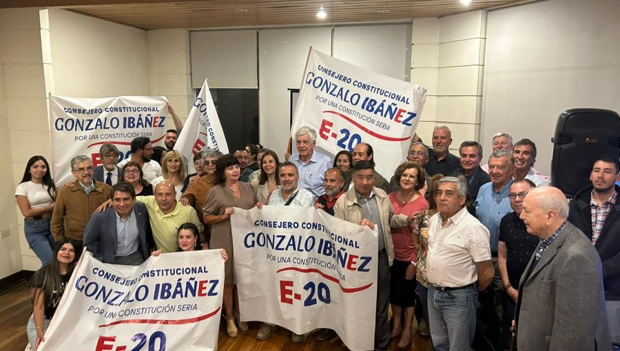 Gonzalo Ibáñez lanzó su candidatura al Consejo Constituyente por la región de Valparaíso