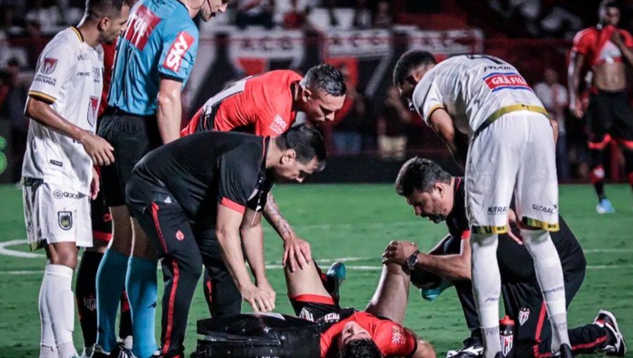 Ángelo Araos se pierde el resto de la temporada tras sufrir una grave lesión en el Atlético Goianiense