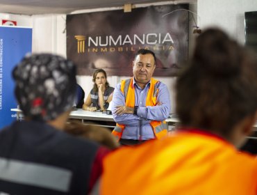 Cámara Chilena de la Construcción se hace presente en la obra de Centro Comercial Pinares para celebrar el Día del Trabajador y la Trabajadora de la Construcción