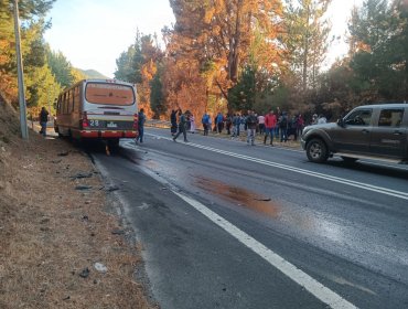 Dos personas fallecidas dejaron dos accidentes de tránsito en rutas de la Macrozona Sur