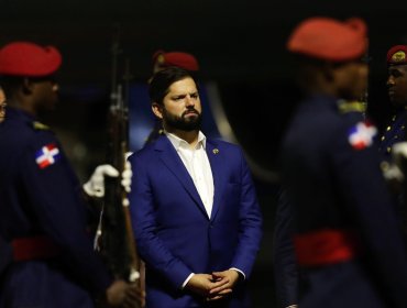 Presidente Boric llegó a República Dominicana para participar en la XXVIII Cumbre Iberoamericana de Jefes de Estado
