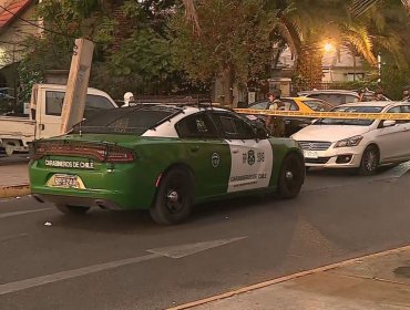 Tres detenidos deja persecución y balacera en Quinta Normal: delincuentes dispararon a patrulla de Carabineros