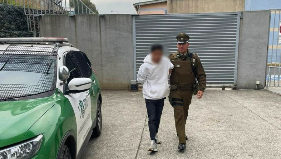 Ciudadano venezolano fue detenido tras amenazar con un arma a carabineros durante fiscalización en Puerto Montt