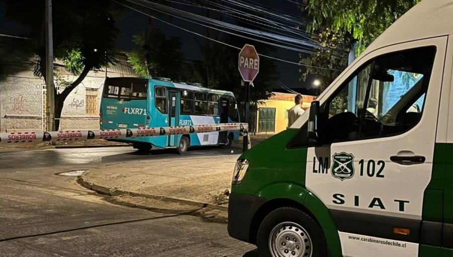 Adulto mayor murió tras ser atropellado por bus del Transantiago en Quinta Normal: Habría cruzado por paso no demarcado