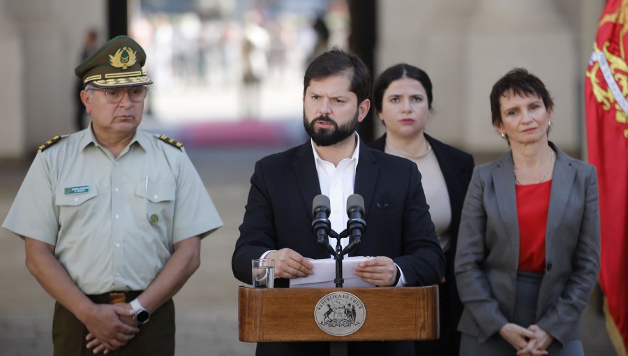 Presidente Boric envía mensaje a delincuentes por sargento asesinada en Quilpué: "Nuestros carabineros se van a defender"