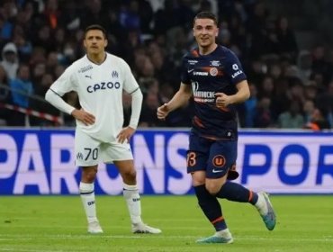 Alexis Sánchez fue titular en el empate del Olympique de Marsella por Ligue 1