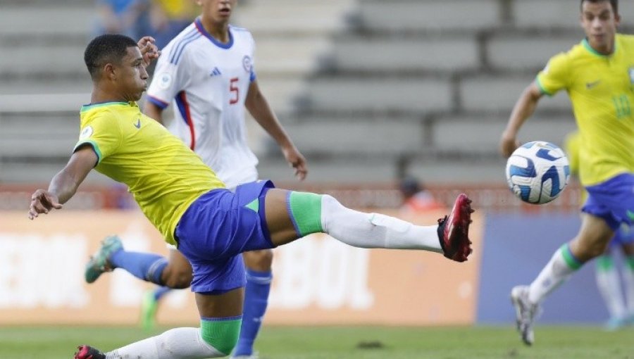 Sudamericano Sub-17: Chile perdió ante Brasil con un duro marcador de 3-0 en contra