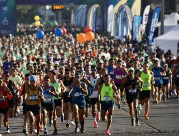 Medio Maratón congregó a miles de competidores en las calles de Viña del Mar