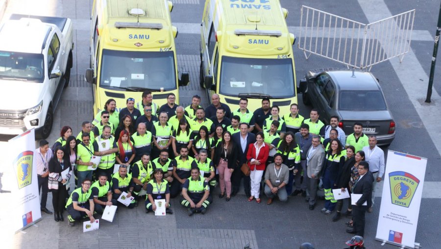 Servicio de Salud de Valparaíso fortalece el funcionamiento de sus cinco ambulancias con incorporación de médico