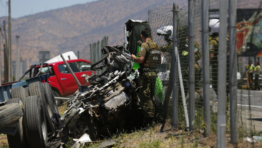 Casi 2 mil personas mueren al año en Chile por accidentes de tránsito