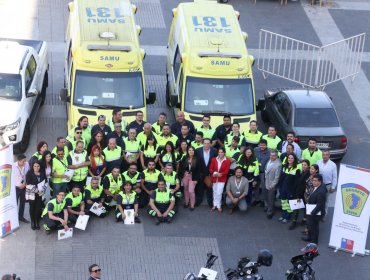 Servicio de Salud de Valparaíso fortalece el funcionamiento de sus cinco ambulancias con incorporación de médico