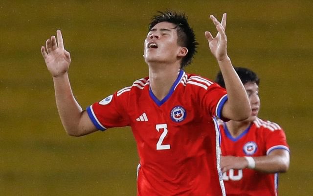 Chile venció a Colombia y quedó a un paso del hexagonal final en el Sudamericano sub-17