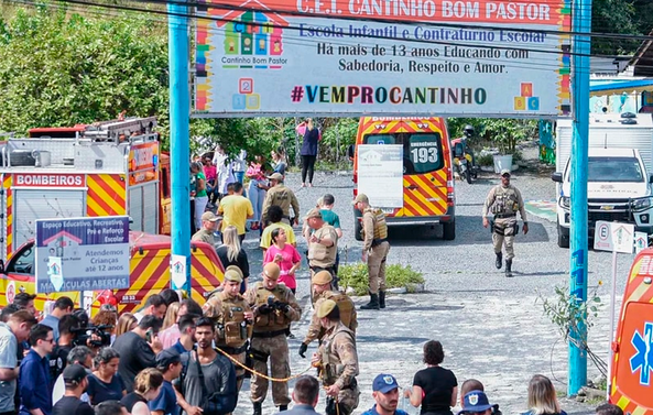 Horror en Brasil: Joven ingresó a una guardería y asesinó a cuatro niños con un hacha