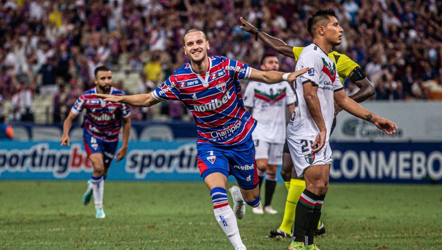 Palestino arrancó su participación en la Copa Sudamericana con una dura derrota ante Fortaleza