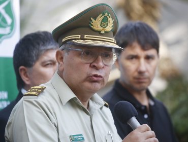 General Director por detenidos en crimen de carabinero en Santiago: "Hemos cumplido con la promesa que le hicimos a la familia"