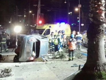 Ciudadano extranjero fue detenido luego de escapar de fatal accidente de tránsito en el borde costero de Viña del Mar