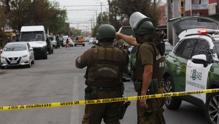 Involucrados en ataque a carabineros en La Florida mantenían extensos antecedentes policiales