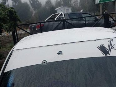 Atacan a balazos casa del hermano del mártir de Carabineros Alex Salazar en Cañete: un vehículo recibió cuatro impactos