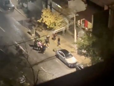 Violenta riña afuera de una discoteque en Providencia termina con dos hermanos heridos: uno fue baleado y el otro apuñalado