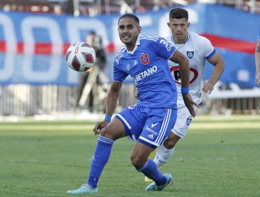 Mateos en la antesala del partido entre la U y Audax Italiano: "Hay que acostumbrase a ganar, sea el rival que sea"