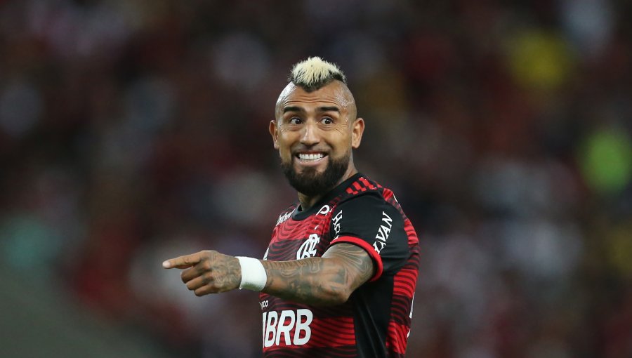Preocupación en Flamengo por estado de salud de Arturo Vidal tras sufrir infección