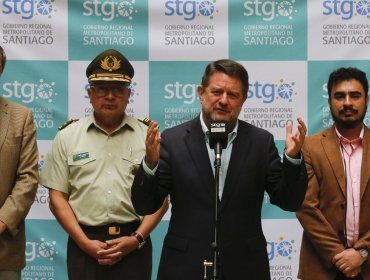 Gobierno Regional Metropolitano anunció financiamiento a Carabineros para vehículos y helicóptero antiportonazos