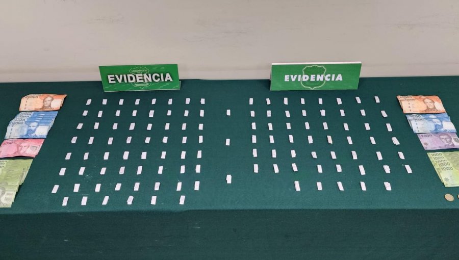 Detienen a tres delincuentes por venta de droga en La Ligua: para evitar sospechas usaban local de comida y taller mecánico