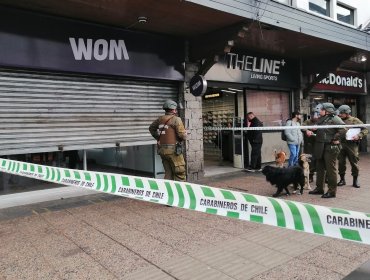 Detienen a tres personas en asalto frustrado a tienda de telefonía en Temuco: uno se había fugado desde la cárcel de Osorno