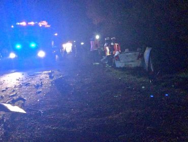 Un padre y su hijo de 2 años murieron en accidente de tránsito en San José de Mariquina