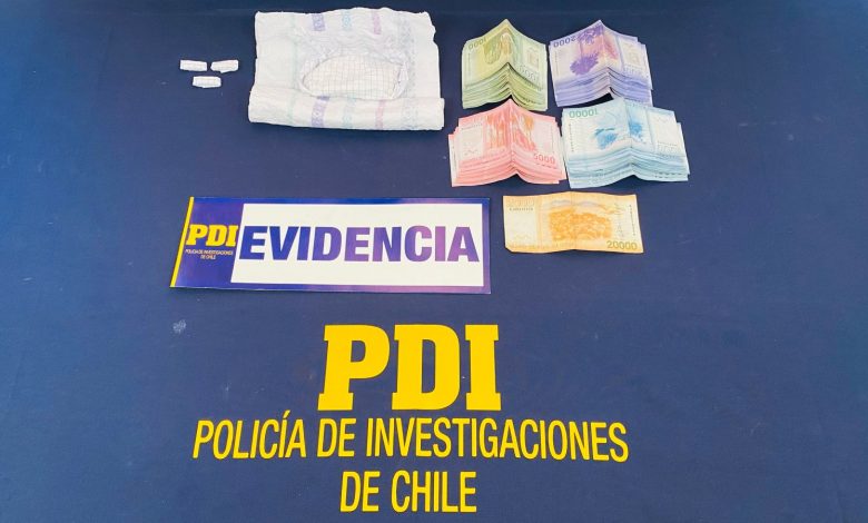 Detienen a adulta mayor que vendía pasta base en Quillota