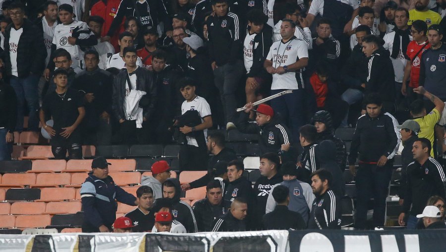 Colo-Colo se querellará y aplicará derecho de admisión a responsables de incidentes en partido de Copa Libertadores