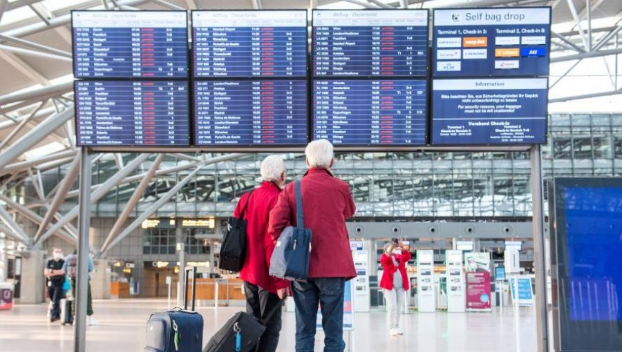 Huelgas paralizan aeropuertos en oeste y norte de Alemania: 45.200 pasajeros se vieron afectados