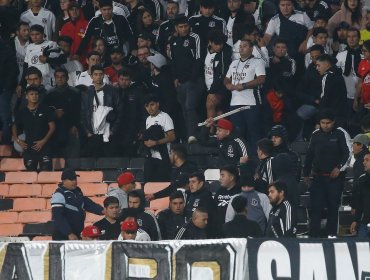 Colo-Colo se querellará y aplicará derecho de admisión a responsables de incidentes en partido de Copa Libertadores