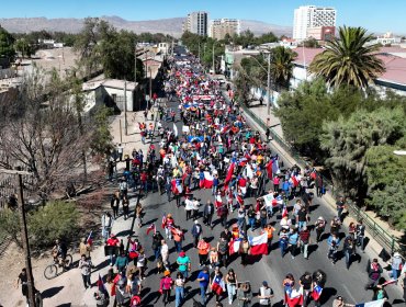 Alcalde de Calama por paro y manifestaciones en la comuna: "Es una advertencia para el Gobierno, para que no nos menosprecien"