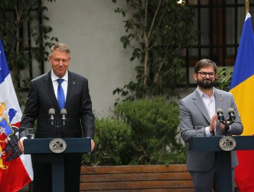 Chile y Rumania firmaron declaración de cooperación ante desastres naturales