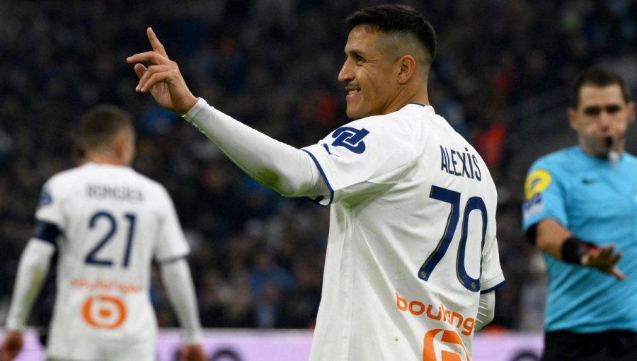 Los elogios que recibió Alexis Sánchez tras triunfo del Marsella sobre el Lyon en Francia