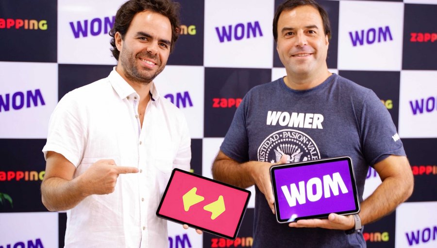 WOM y Zapping se unen para entregar un renovado servicio de TV por Internet