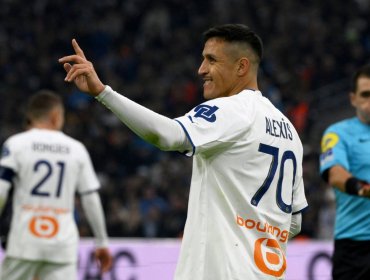 Los elogios que recibió Alexis Sánchez tras triunfo del Marsella sobre el Lyon en Francia