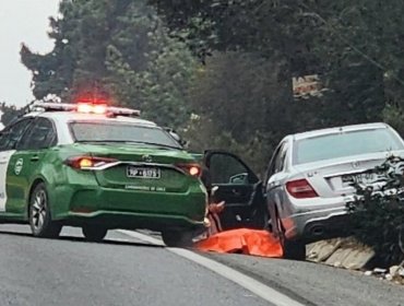 Mujer fallece tras sufrir paro cardiorrespiratorio mientras conducía su vehículo en Reñaca Alto