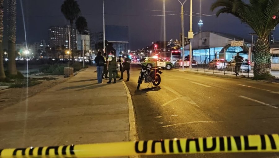 Carabinero abatió a motociclista de nacionalidad venezolana que intentó atropellarlo al huir de control en Coquimbo